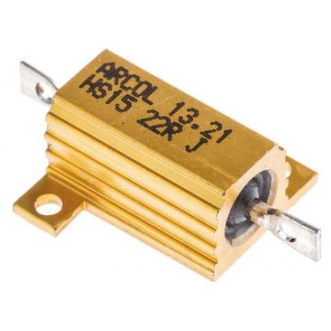 HS 15W 22R J HEATSINK RESISTOR 5%